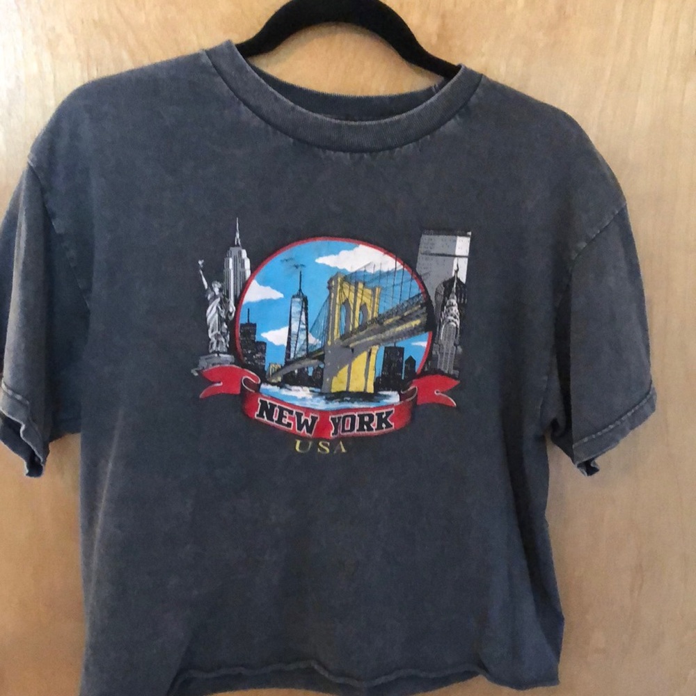 Brandy Melville New York cropped t-shirt